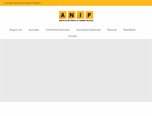 Tablet Screenshot of anip.ro