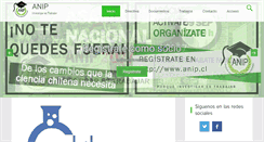 Desktop Screenshot of anip.cl
